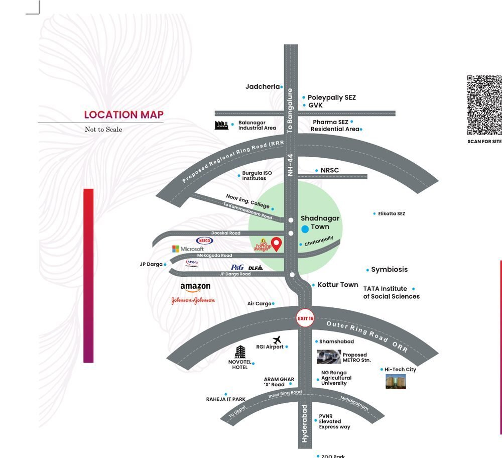 Fortune Avenue location map
